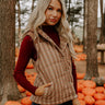 Bonfire Cozy Plaid Puffer Vest Image 1