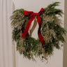 Holiday Cheer Tinsel Wreath Image - 1