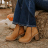 Rocky Top Faux Leather Bootie in Camel Image 1