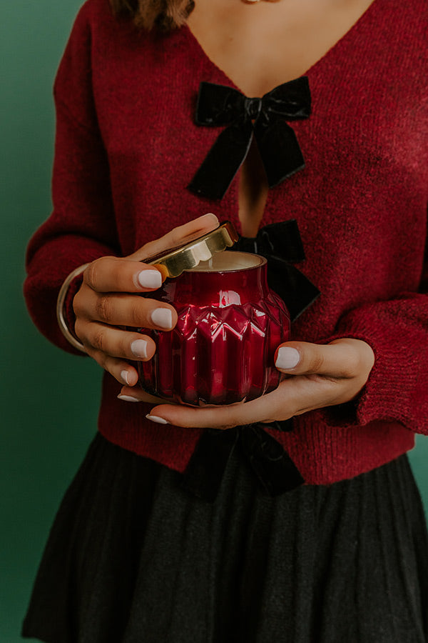 Capri Blue Royal Gem Sugared Spice Twist Petite Candle Image - 1