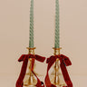 Twist and Shout Taper Candles Set in Sage Image - 1