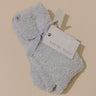 Barefoot Dreams CozyChic Heathered Crew Socks in Snow Drop Image - 1