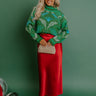 Botanical Haven Knit Sweater Image - 1