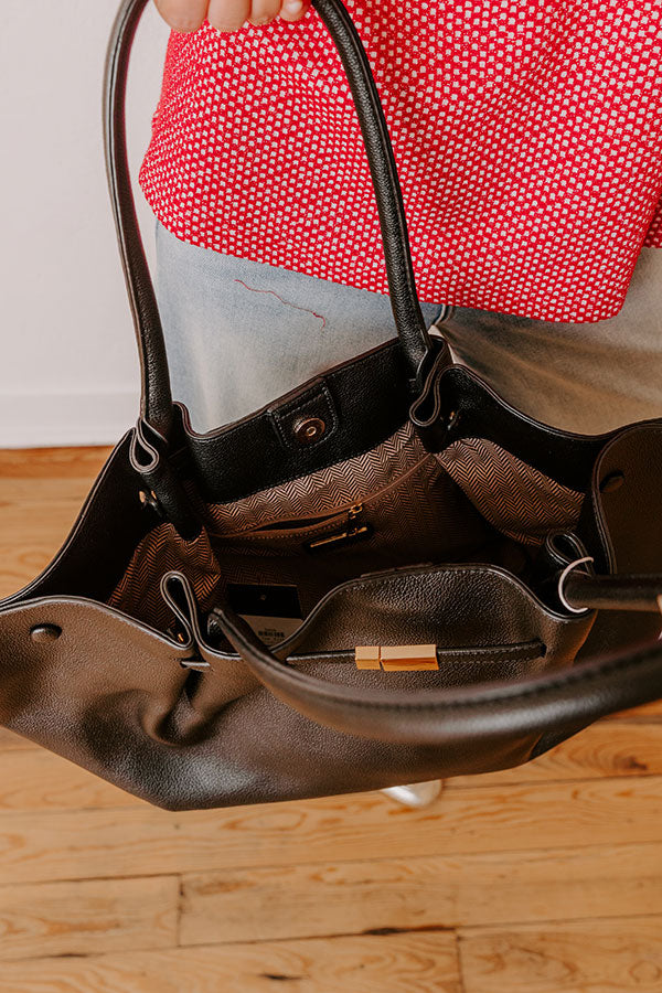 Kaia Faux Leather Tote Image - 3