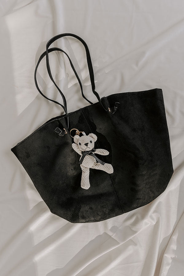 Ralphie Faux Suede Tote Image - 1