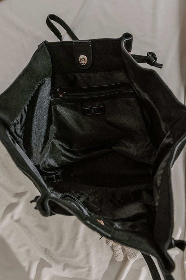 Ralphie Faux Suede Tote Image - 4