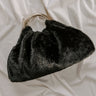 Keala Plush Purse in Black Image - 1