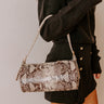 Rachel Faux Leather Purse in Snake Print Image - 1