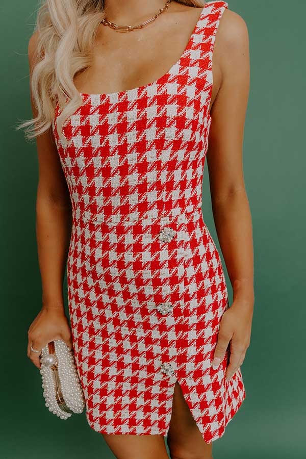 Feeling Cheerful Tweed Mini Dress Image - 2