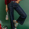 RISEN Adalynn Midrise Wide Leg Crop Jean Image 1
