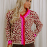 Make A Statement Leopard Knit Sweater Image 1