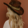Austin Nights Distressed Felt Cowboy Hat Image - 1