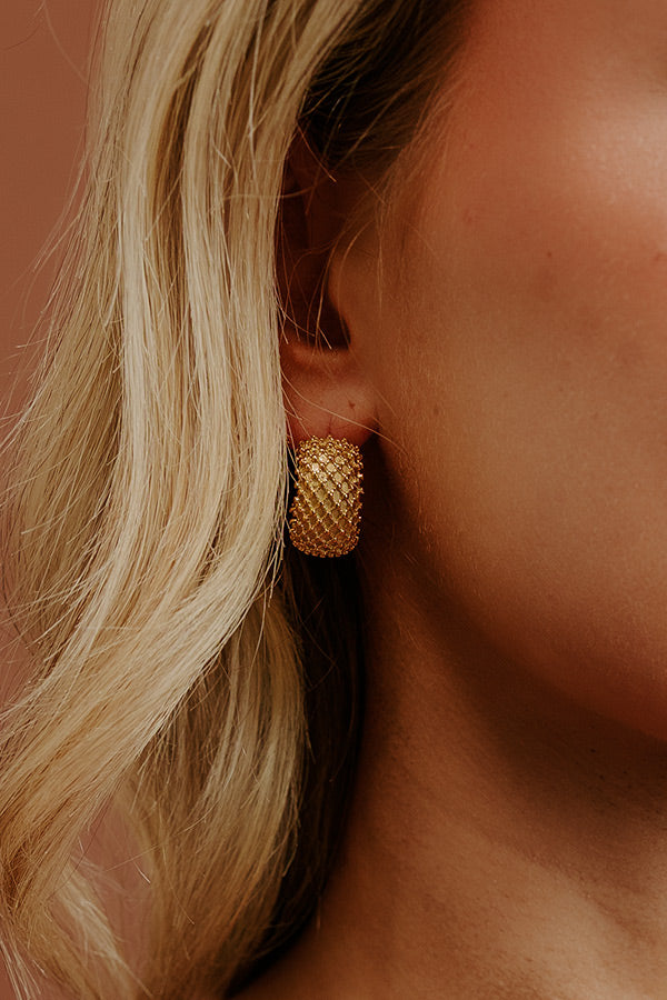 Right On Trend Hoop Earrings Image - 1