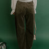 Just USA Brielle High Waist Corduroy Barrel Leg Pants Image - 1