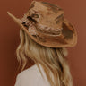 Tucson Sunset Distressed Felt Cowboy Hat Image - 1