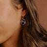 Ocean Eyes Cubic Zirconia Drop Earrings Image - 1