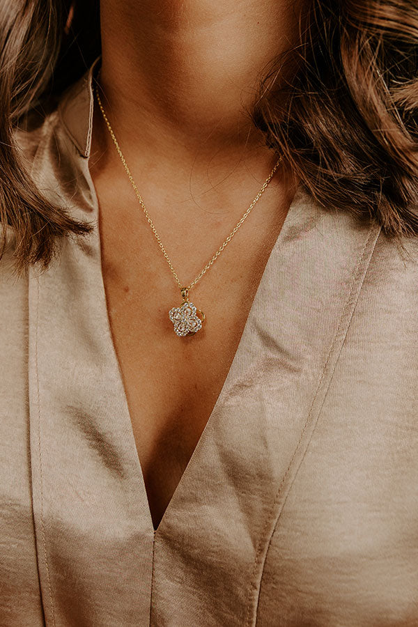 Sweet Aroma Cubic Zirconia Necklace Image - 2