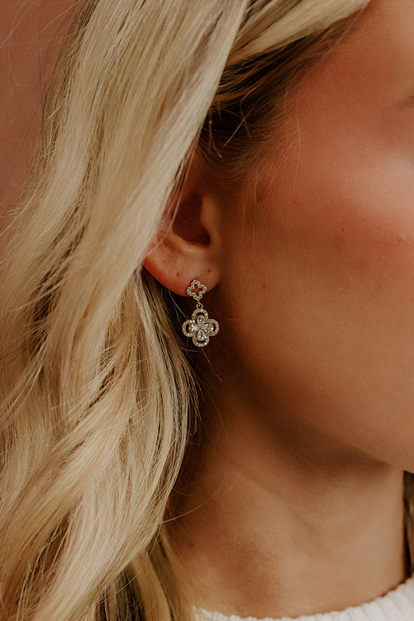 Twinkling Lights Cubic Zirconia Earrings Image - 2