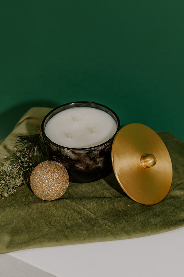 Thymes Noir Woods 3-Wick Poured Candle Image - 1