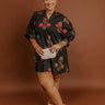 Poetic Muse Floral Mini Dress Curves Image - 1