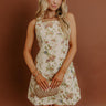 Fancy Seeing You Floral Jacquard Mini Dress Image - 1
