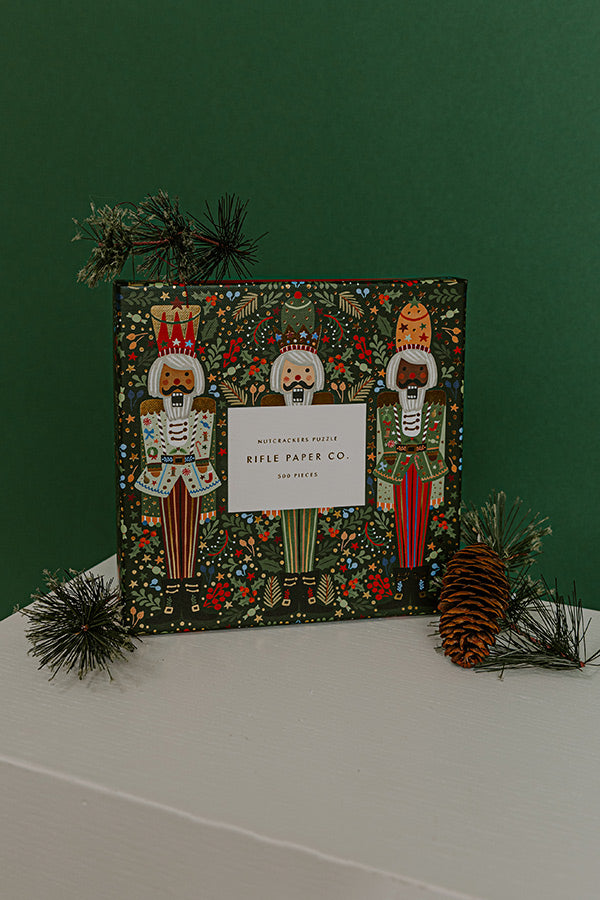Rifle Paper Co. Nutcracker Brigade Holiday Puzzle Image - 1