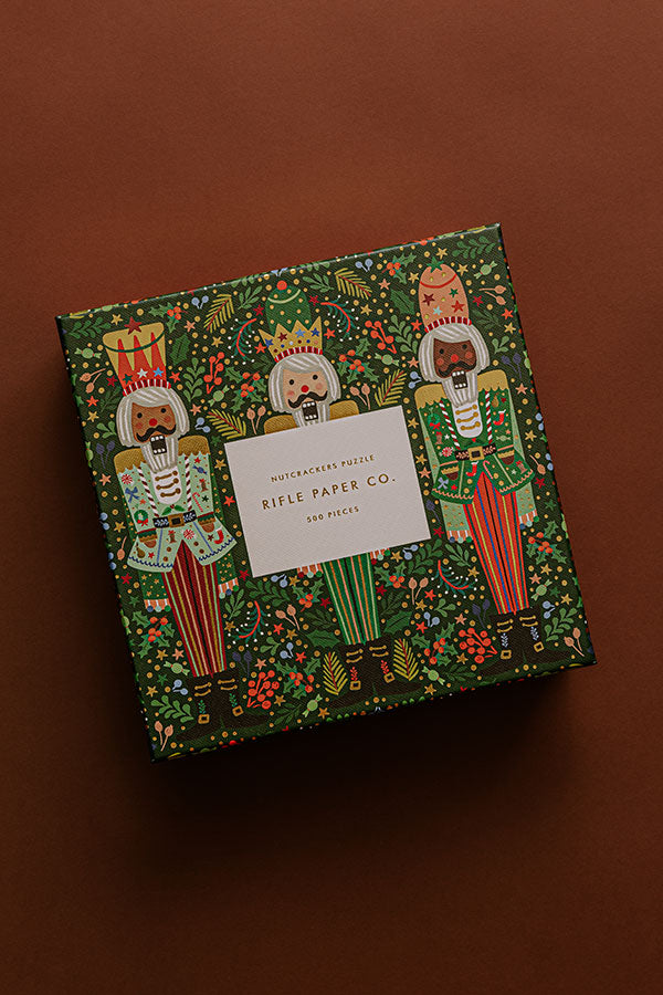 Rifle Paper Co. Nutcracker Brigade Holiday Puzzle Image - 2