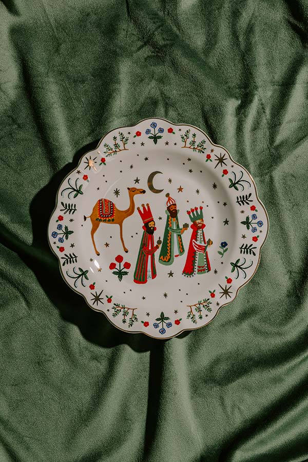 Rifle Paper Co. Nativity Porcelain Dessert Plate Set Image - 5