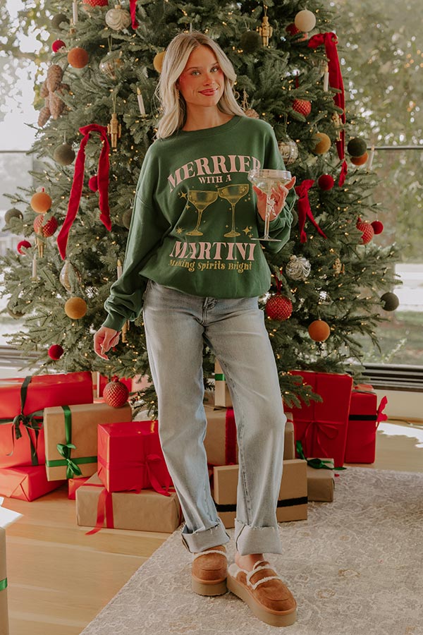 Making Spirits Bright Graphic Sweatshirt Image - 3