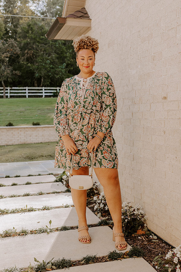 Feeling Dreamy Floral Mini Dress Curves Image - 3