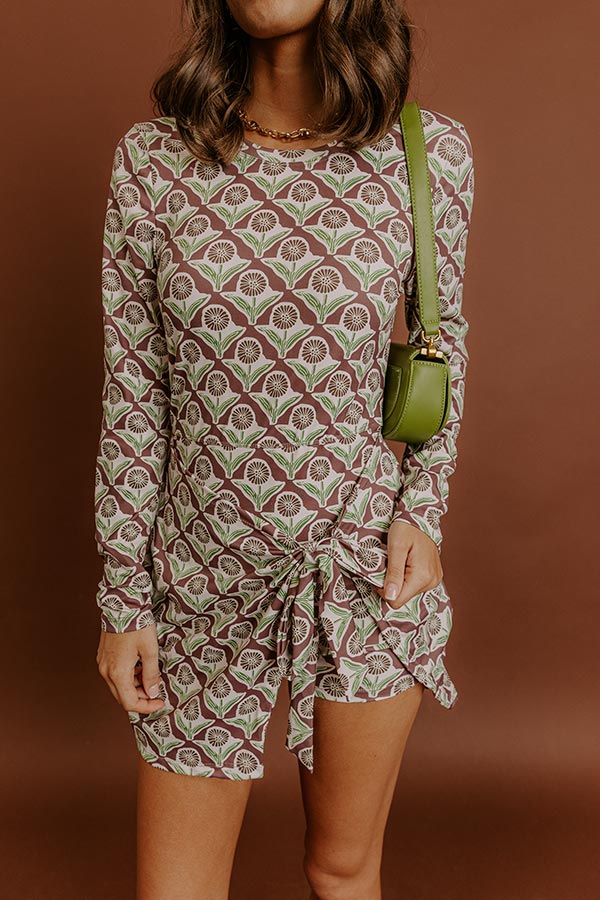 Hidden Attraction Floral Romper Dress Image - 4