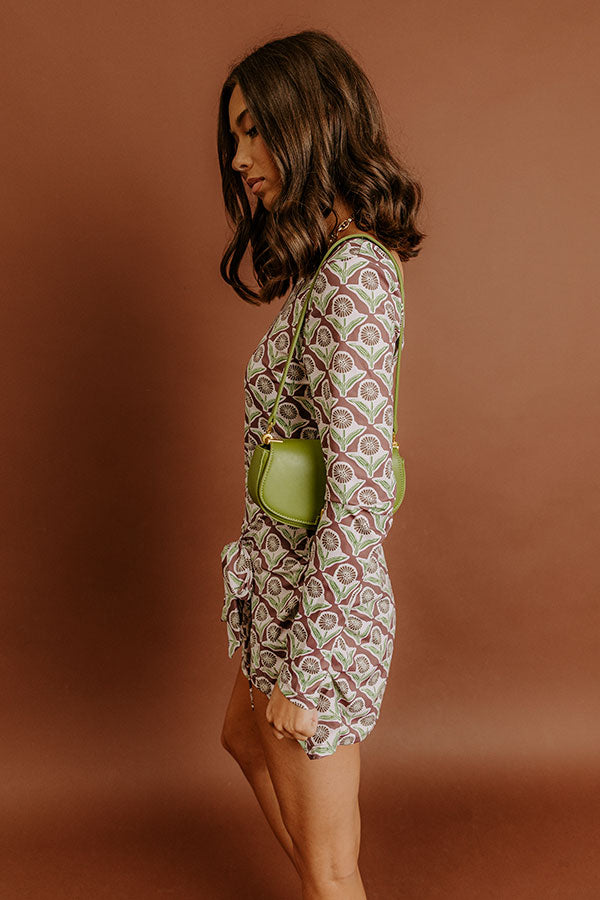 Hidden Attraction Floral Romper Dress Image - 5