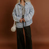 Southern Charm Vintage Wash Denim Jacket Image - 1