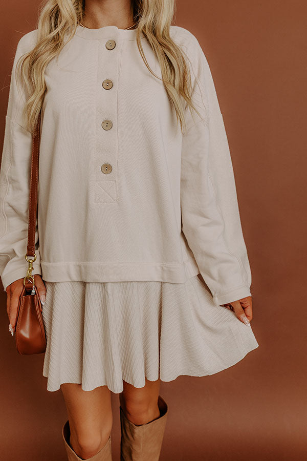 Coffee and Daydreams Mini Dress Image - 4