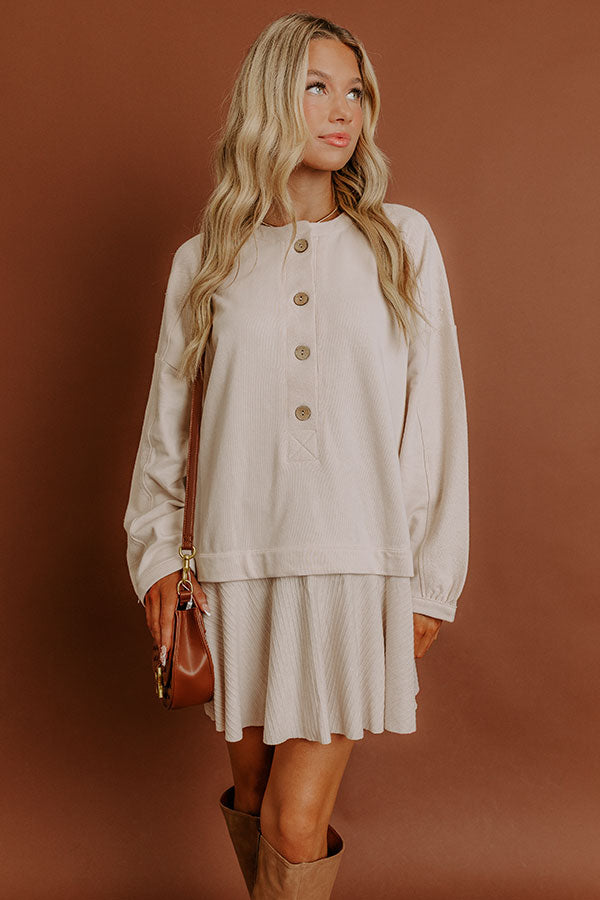 Coffee and Daydreams Mini Dress Image - 3