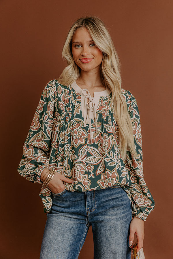 Feeling Dreamy Floral Shift Top Image - 1