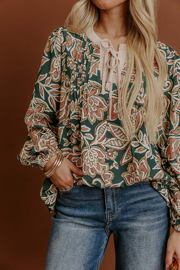 Feeling Dreamy Floral Shift Top Image - 3