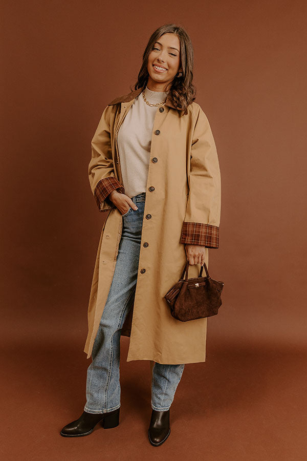 Midtown Chic Trench Coat Image - 1