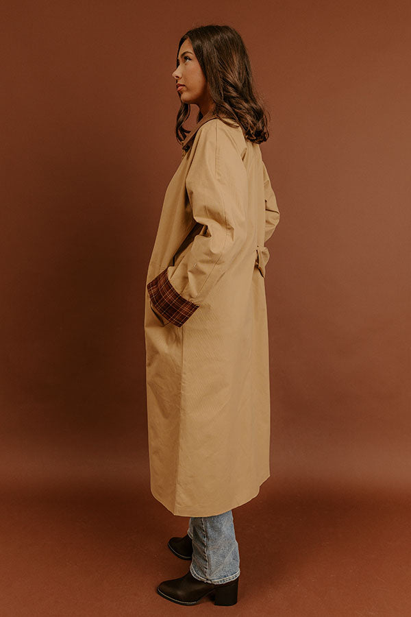 Midtown Chic Trench Coat Image - 5