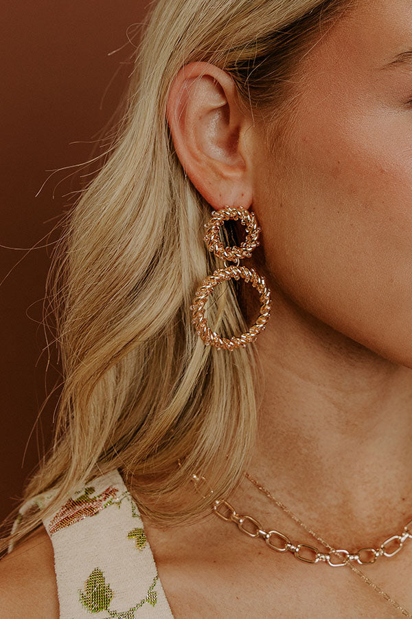 Candlelit Dinner Dangle Earrings Image - 1