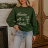 Merrier With A Martini Graphic Sweatshirt Image - 1