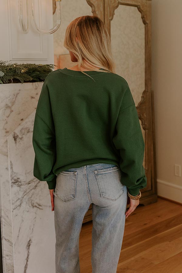 Merrier With A Martini Graphic Sweatshirt Image - 4