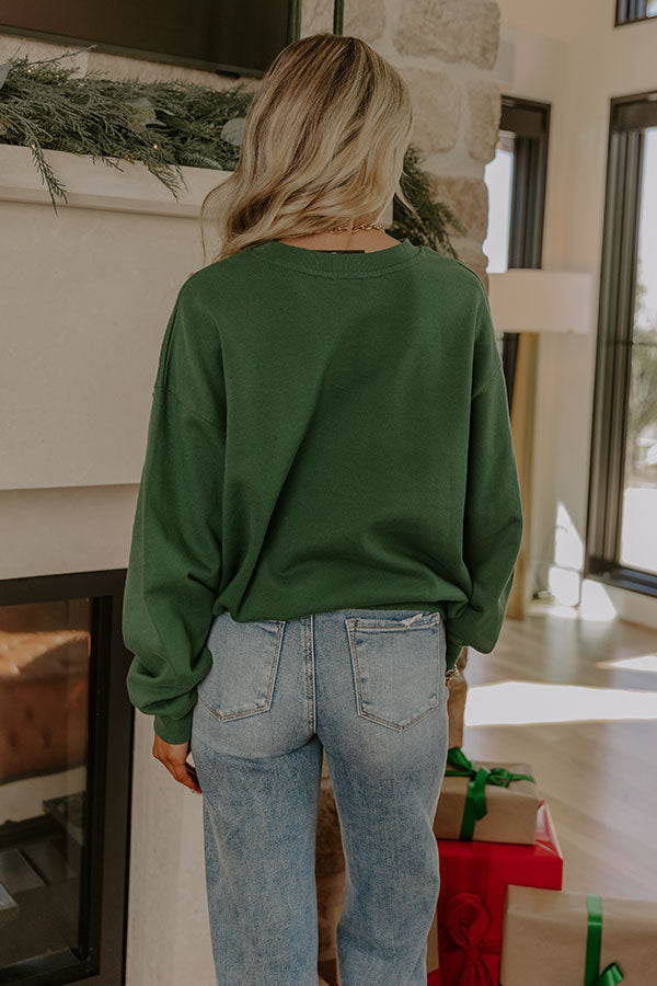 Merry And Bright Graphic Sweatshirt Image - 4