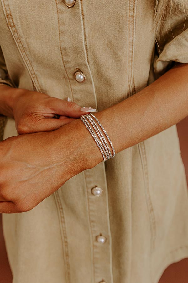 Dazzle The Room Stretch Bracelet Set Image - 3