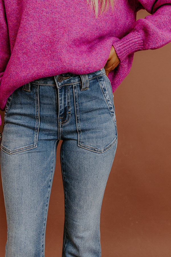 Hidden Jeans Happi Midrise Flares Image - 2