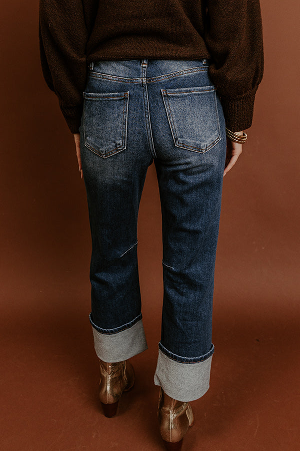 RISEN Kristy High Waist Straight Leg Jean Image - 3