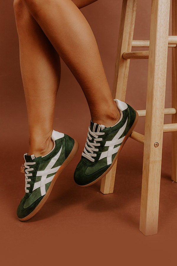 Sasha Faux Suede Sneaker Image - 1