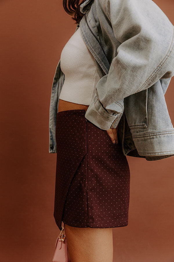 Spot On High Waist Skort Image - 5