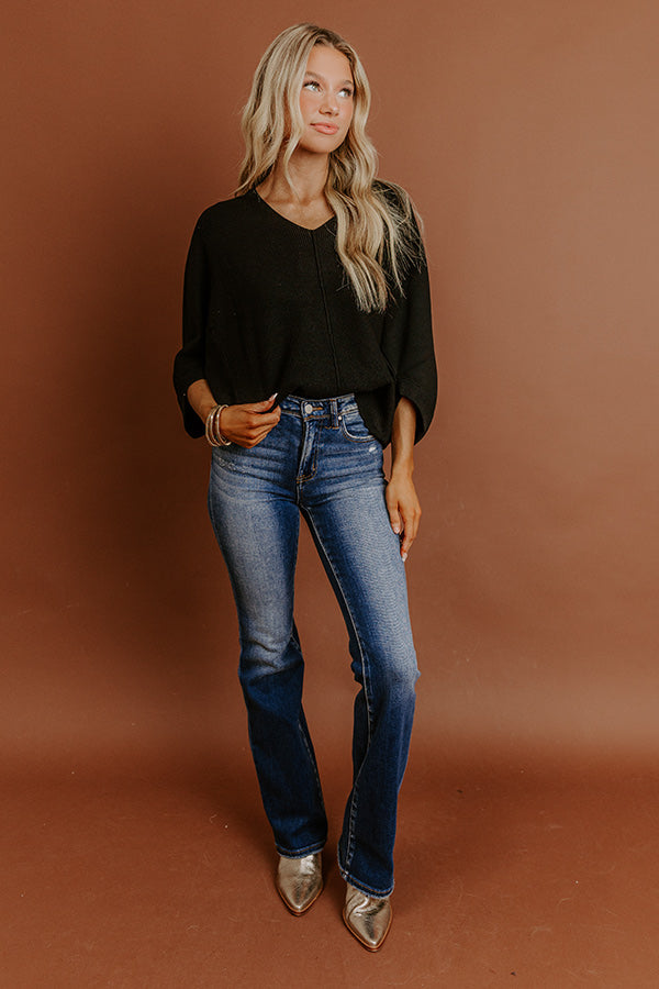 Bistro Vibes Knit Dolman Top Image - 3