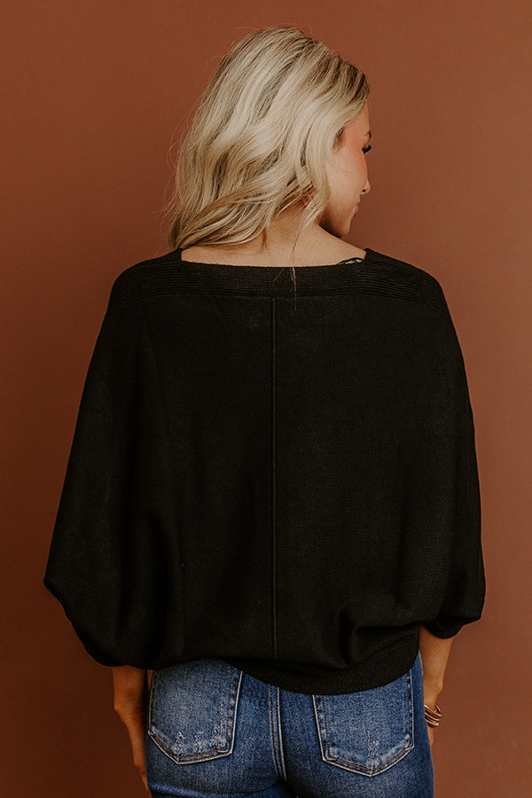 Bistro Vibes Knit Dolman Top Image - 5